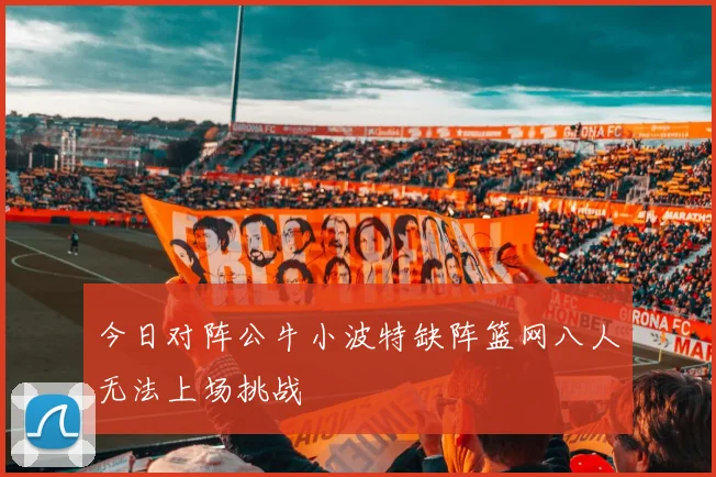 今日对阵公牛小波特缺阵篮网八人无法上场挑战
